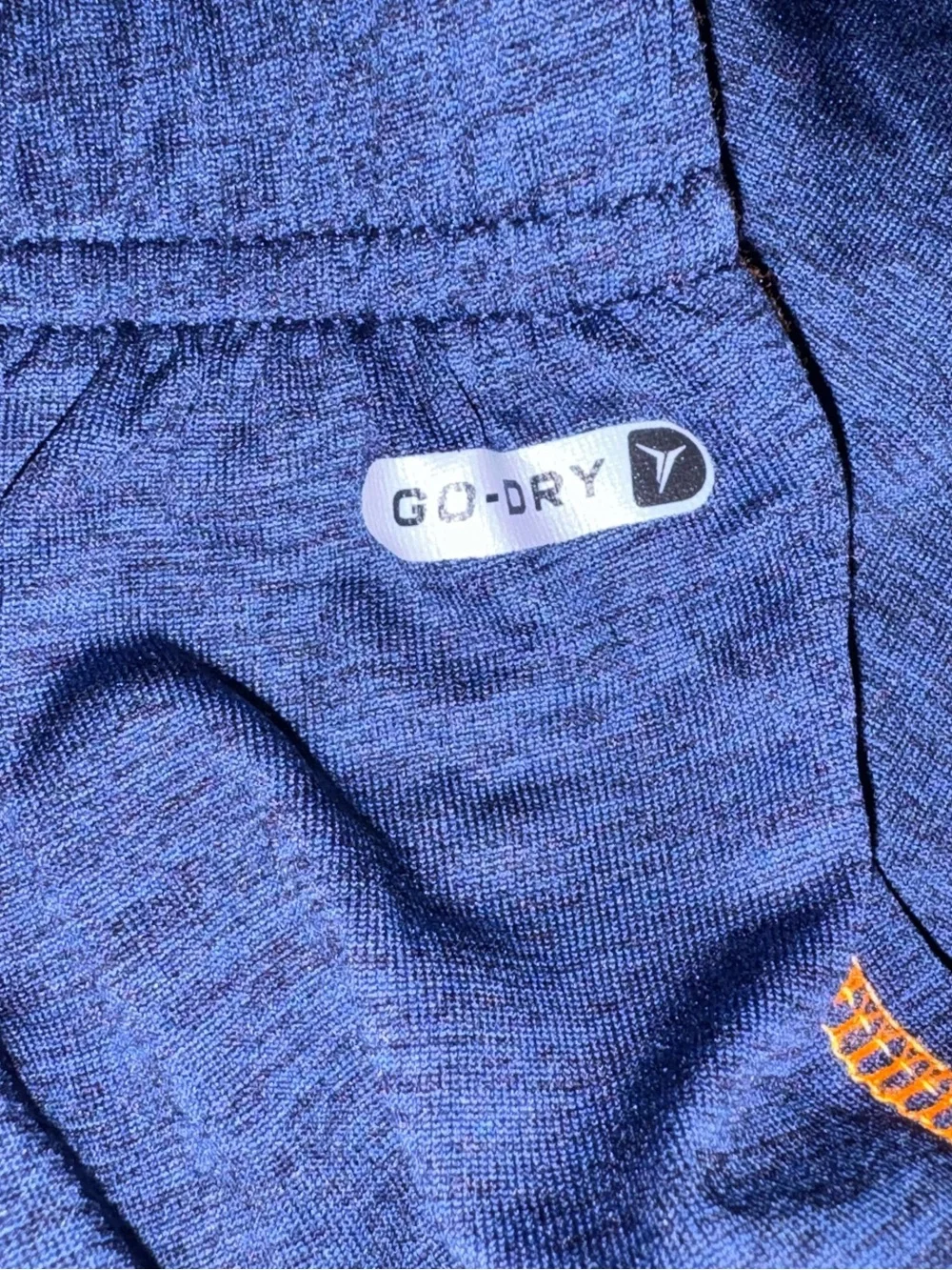 Old Navy Active Boys Go-Dry Athletic Shorts Navy Blue Size L (10-12) EUC